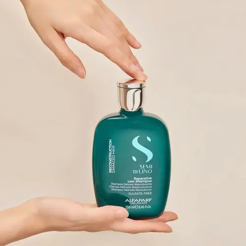 Shampoo de 250ml Reconstruction Cabello Dañado Semi Di Lino Alfaparf