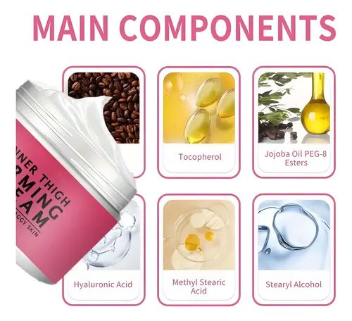 Crema Reafirmante Abdominal De 50 G Que Hidrata, Nutre Y Tensa Pink