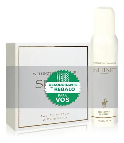 Wellington Shine Classic Pack Perfume Floral Oriental 100ml Mujer