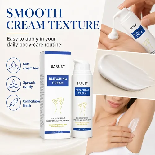 Crema Blanqueadora Barubt Aclaradora De Piel 50ml Manzanilla