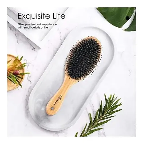 Conjunto De Peines Y Cepillos Para El Cabello, Cerdas Suaves