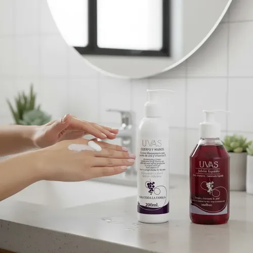 Crema De Cuerpo Y Manos 200ml Y Jabón Liquido 250ml