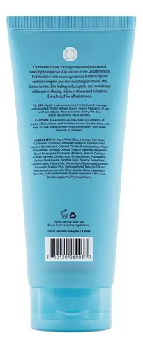 Loción Corporal Con Retinol Que Renueva La Piel, Reafirmante Avan