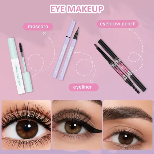 Kit De Maquillaje Completo Multipropósito Mujer