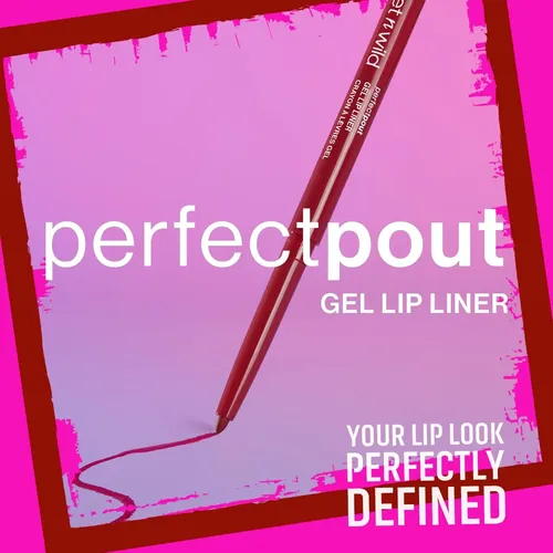 Delineador De Labios En Gel Wet N Wild 656b Red The Scene