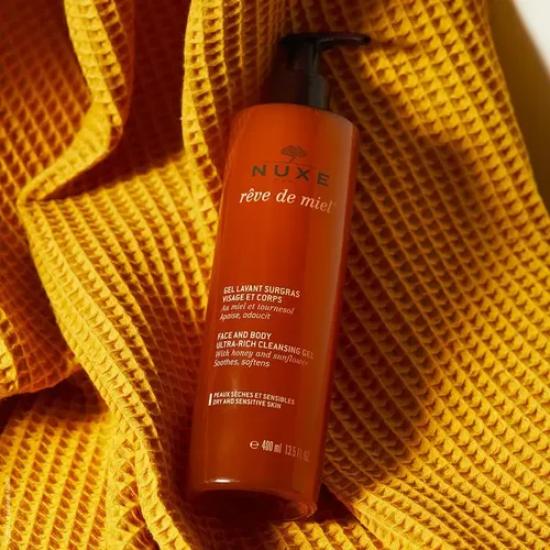 Nuxe – Reve De Miel – Gel Limpiador Rostro Y Cuerpo 400 Ml