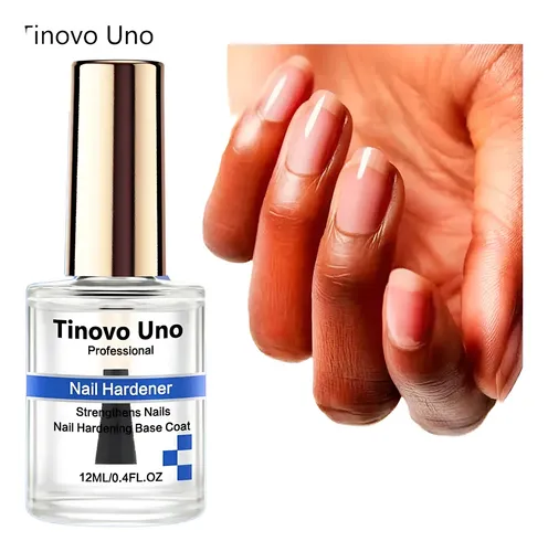 Endurecedor De Uñas Tinovo Uno De 12 Ml, Fórmula Avanzada Y
