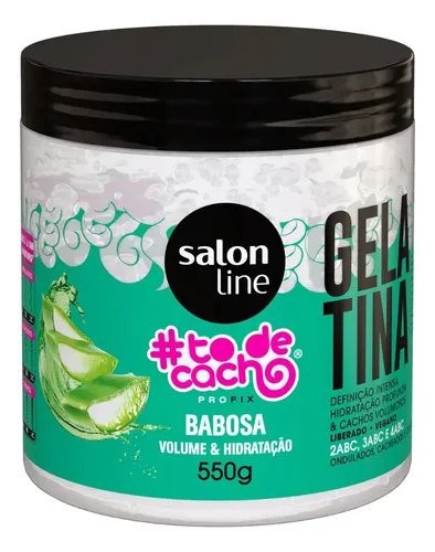 Salon Line Gelatina Babosa Hidratación Y Volumen 550g
