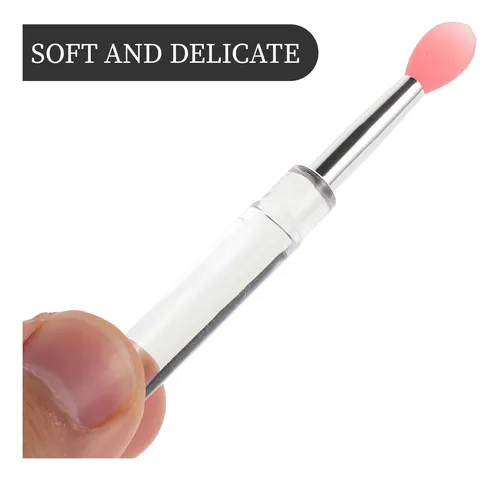 Pincel For Labios, Aplicador De Labios De Silicona, Máscara