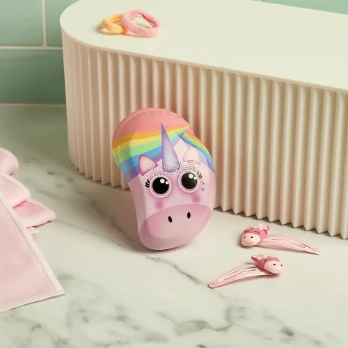 Cepillo Para Cabello Tangle Teezer Mini Rainbow Unicorn