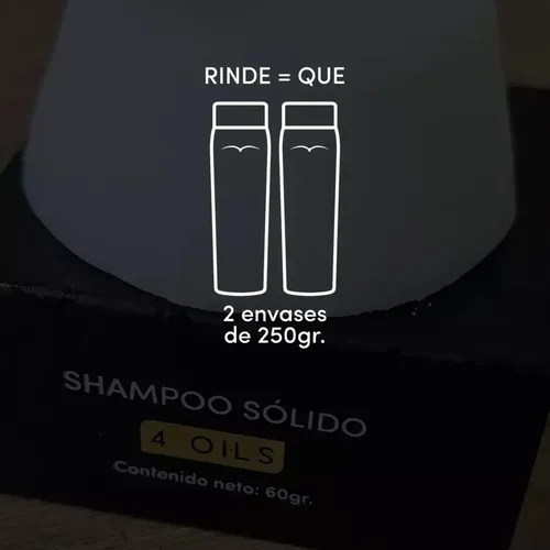 Bekim Shampoo Sólido Argan 4 Oils X 60gr