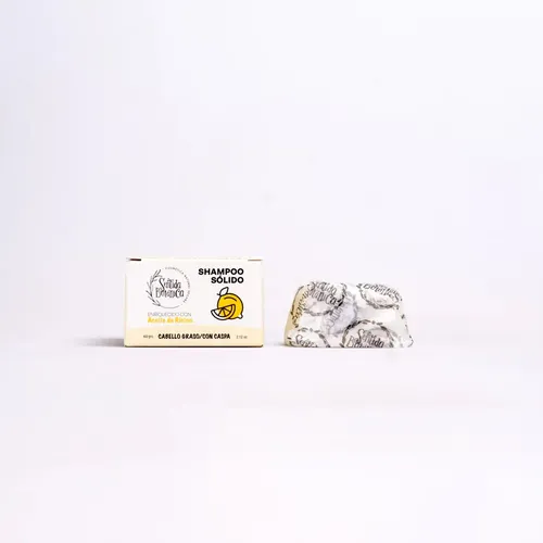 Shampoo Sólido Cabello Graso Sentida Botánica Vegano 60g
