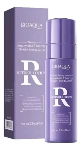 Loción Facial Retinol Reafirmante Antiarrugas 80ml Bioaqua