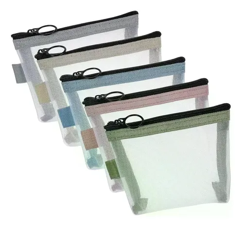 Bolsa De Cosméticos De Malla H 5x Mini Pouch R