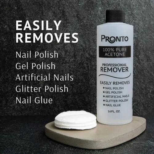 Pronto – Removedor De Esmalte De Gel De Acetona