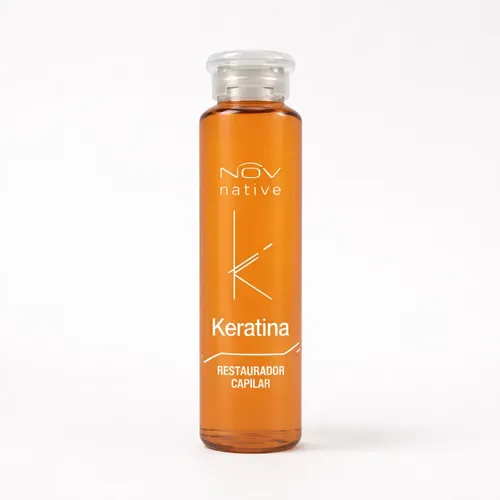 Ampolla Keratina Nov Restaurador Capilar 15ml X 6 Unidades