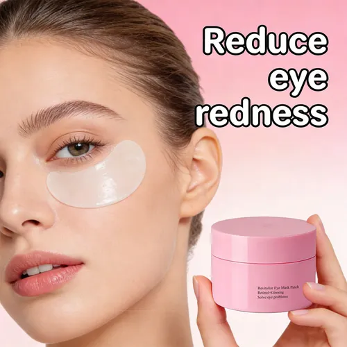 Mascarilla Iluminadora Para Ojos Con Aceite De Ginseng, Hidr Todo Tipo De Piel