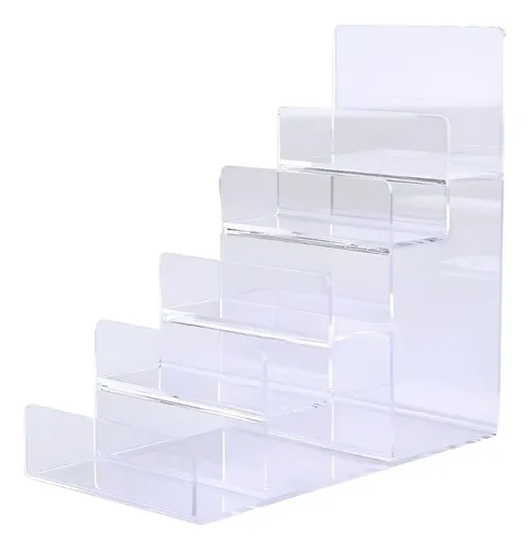 Estantes Para Maquillaje Con 2-5 Niveles Transparentes