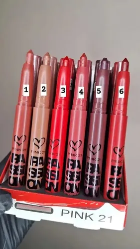 Delineador Retráctil Para Labios De Pink 21 Matte