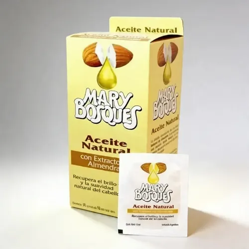 Aceite Natural Oleo Capilar Mary Bosques Caja 36 Sobres
