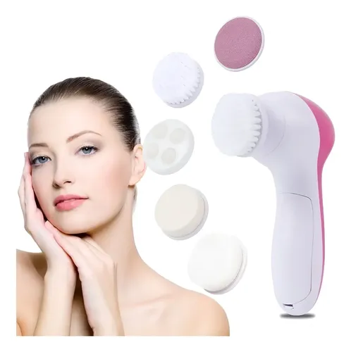 Cepillo Limpiador Facial 5 En 1 Masajeador Exfoliante