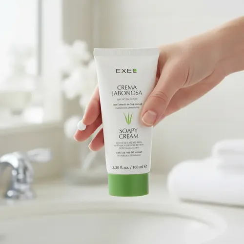 Crema Jabonosa Facial Exel Piel Acnéica X 100 Ml.