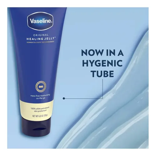 Vaseline Healing Jelly Balsamo Original Version Tubo De 49g