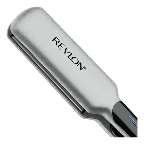 Plancha De Pelo Revlon 230° Placas 5.08Cm. Recubrimiento Titanio – plateada glitter