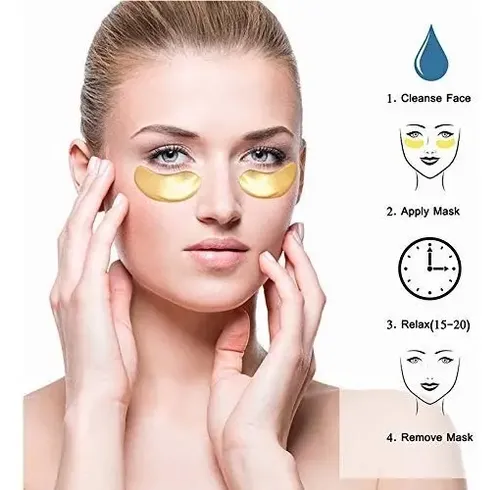 C.60 Pares Parches Ojos Colágeno Hidrogel Elimina Ojerasc.