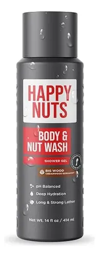 Happy Nuts Gel De Ducha Corporal Big Wood Para Hombres