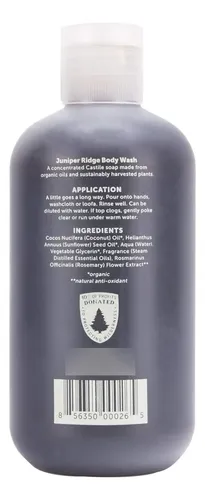 Jabón Corporal Juniper Ridge Salvia Blanca 240ml Multiusos