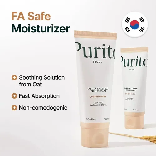 Purito Oatin Calming Gel Crema Calmante Previene Brotes Acne