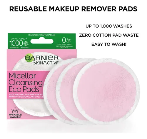 Toallitas Limpiadoras De Piel Garnier Micellar Eco Pads, Reu