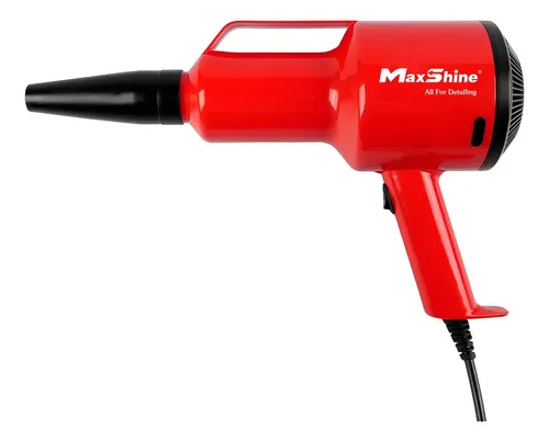 Secador De Autos Maxshine 1200w Excelente Calidad Detailing Rojo