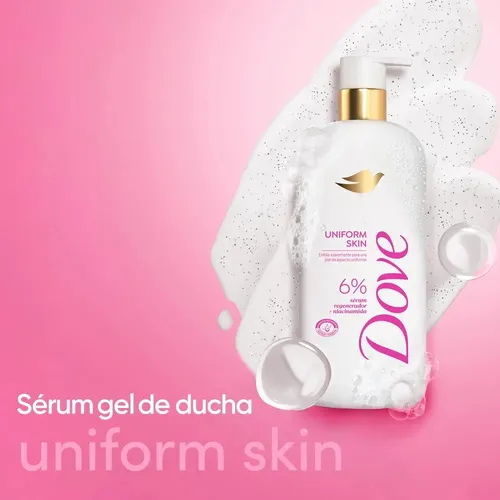 Serum Gel De Ducha Dove Uniform Skin 300ml