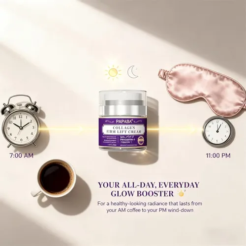 Crema Facial Firmeza Cuello Y Ojos Papaba Ah-8