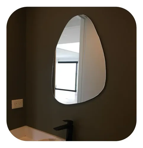 Espejo Con Forma Irregular 45cm X 55cm Modelo 10 Con Luz Led