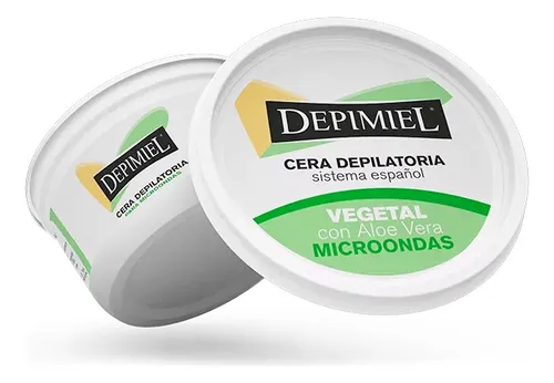 Cera Depilar Microondas Depimiel 200 Gr Aloe Vera Vegetal