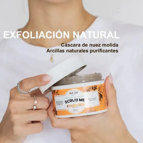 Mascarilla Exfoliante Scrub Me Bel-Lab Vegana con Manteca de Karité 150mL