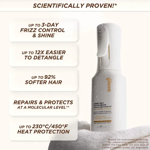 Gisou Leave In Conditioner Honey Milk  Brillo