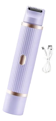 Depiladora Eléctrica Mujer Recortadora Corporal Violeta