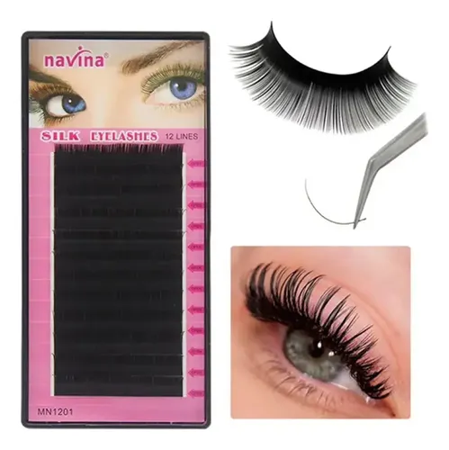 Kit De Practica Para Curso De Pestañas Pegamento Pelo X Pelo