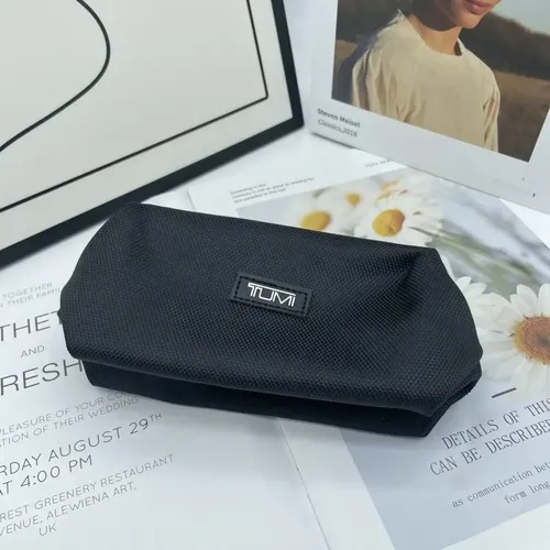 Neceser De Nailon Balístico Tum1, Bolsa De Maquillaje Colabo Negro Ballistic Nylon