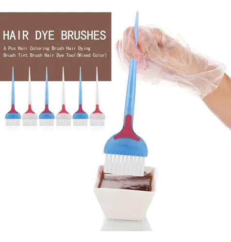 Brocha Para Teñir El Cabello, 6 Unidades