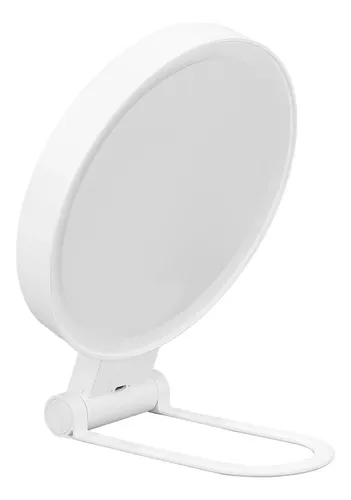 Espejo De Mano Con Aumento De Doble Cara, 1 X 5 Led Y