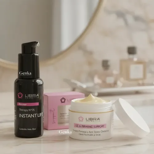 Kit Skincare Piel Madura Serum Tensor + Crema Age 50g Libra