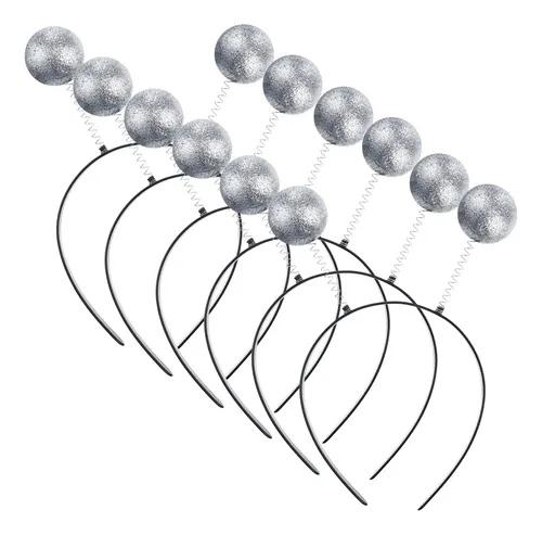 6 Diademas De Bola Y Pelo Bb