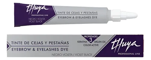 Tintura Cejas Pestañas Thuya Tinte 14 Ml Con Keratina