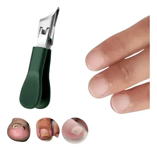 2 Uds Cortaúñas Profesionales Hawkbill 9cm Acero Inoxidable