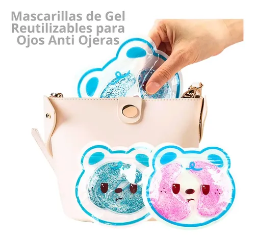 Pack X5 Pares Parches Gel Ojeras Reutilizables Reafirmantes Tipo De Piel Todo Tipo De Piel